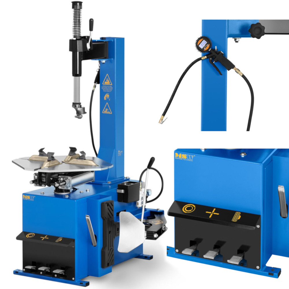 Montáž pre motocykel Motocyklové pneumatiky Poloautomatické 11-22 '' 750 W