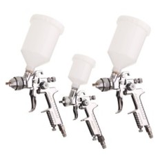 Auarita HVLP 3X PISTOL 3X TOUNDY 0,8 1,4 1,7 mm. Prípady