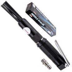 Pneumatic hammer impact needle for removing rust straight