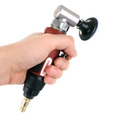 Pneumatisk vinkelsliper for papir 50mm mini grinder 0,6 kg 1/4 "