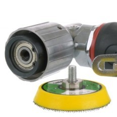 Disco de ángulo excéntrico de molinillo neumático con velcro 50mm