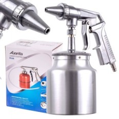 PS-4 sanding gun with bottom tank, cone nozzle (-)