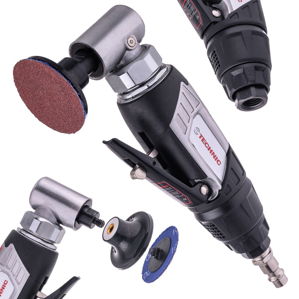 Pneumatický úhlový kotoučový úhlový kotouč 50mm se světlem TC TECHNIC