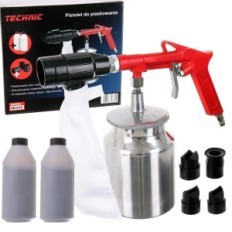 SB-01C sanding gun with recovery (2xkorund)