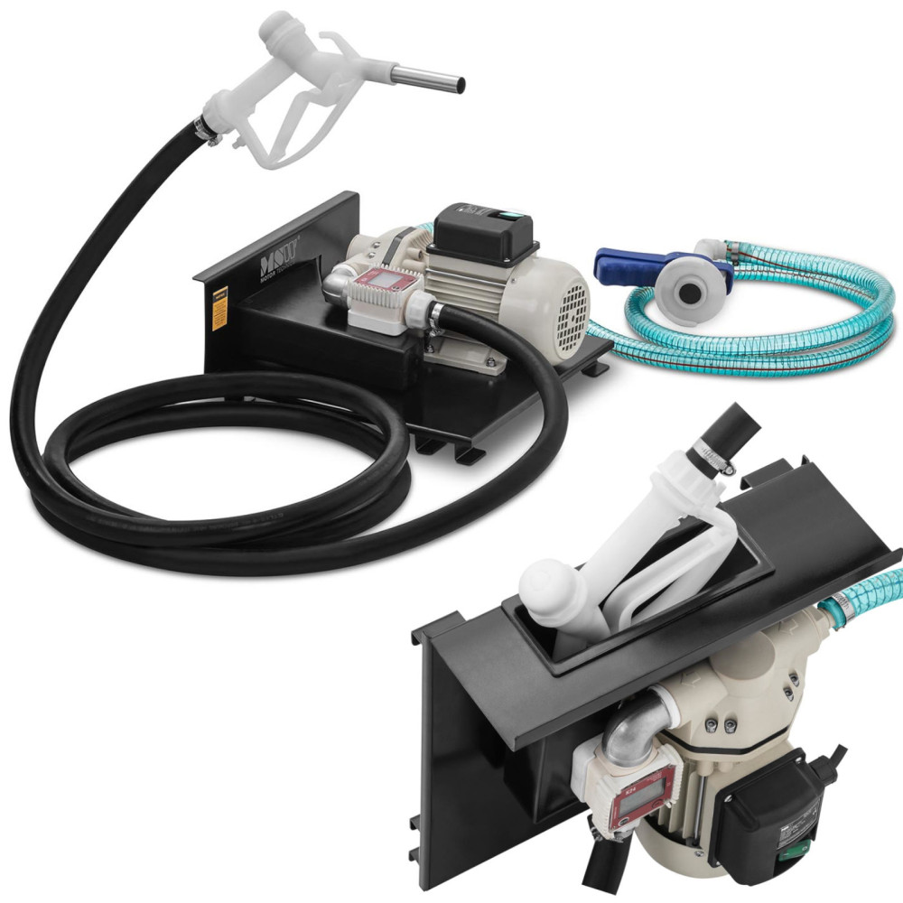 Pompe à urée pour liquides nocifs avec compteur, tuyaux 35-45l/min 550 W 230 V