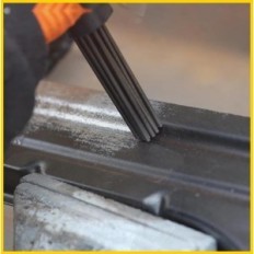 Pneumatisk Hammer Needle Impact Needle Head for Rust Round Festing