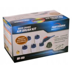 0,5-mm-Aerograph mit einem Röhrchen von 5 Tanks zum schnellen Wandel unterschiedlicher Farben