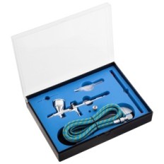 Aerógrafo Fengda 0.2 + 0.3 Reduções de Mangueira BD-180K