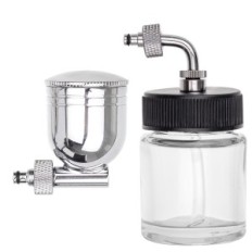 Aerographer Professional 3 Nozzles 0.2 0.3 0.5 Filter 2 Side tanks
