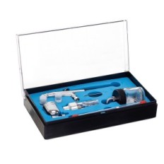 Aerógrafo Professional 3 Buzzles 0.2 0.3 0.5 Filtro 2 Tanques Laterais