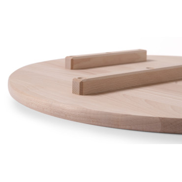 Houten pizza snijplank 40 cm - Hendi 505564 Houten pizza snijplank 40 cm - Hendi 505564