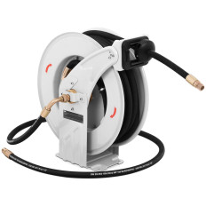 Snake Pneumatic pneumatic pressure wire Rubber reel-coated 160 bar 15 m + 2 m