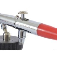 Aerógrafo Fengda Bocal ajustado 0.5 0.8 1,0 mm Mangueira 3x mini tanque de arma