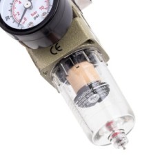 Air reducer with 1/4 "filter for compressor, pressure regulator