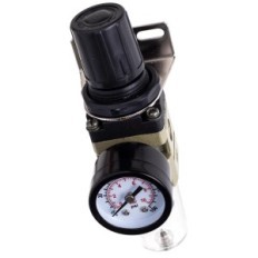 Riduttore d'aria con filtro da 1/4 "per compressore, regolatore di pressione