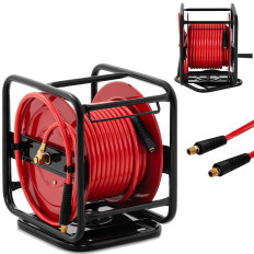 Snake Pneumatische pneumatische geleider op de roterende drum Compacte 360 bar 30 m + 1,2 m
