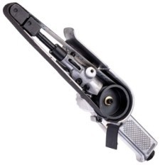 Juostos malūnėlis Pneumatinis kampas reguliavimas 20mm x 520mm + abrazyvinės juostos