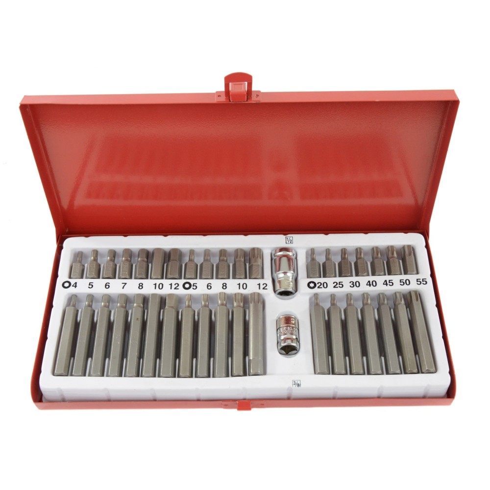 KOŃCÓWKI IMB/SPLIN/TORX 40cz LT-A1127-1 metal.kaseta