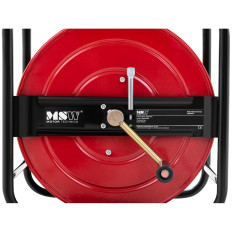 Snake Pneumatische pneumatische geleider op de roterende drum Compacte 360 bar 30 m + 1,2 m