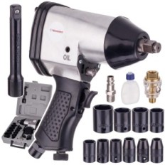 Stroke pneumatikus kulcs a kerék 1 / 2 "+ Caps + kiterjesztés + olajos mag