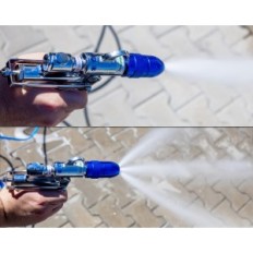 Pistola pneumatica per lavaggio dell'acqua. Hcl aria