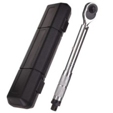 Momentnøkkel med 19-110NM 3/8 "305mm Steel CRV Case