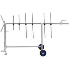 Stand Rotary Trolley da 360 a 90 kg 6 Ramion standard