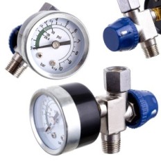 Air pressure reducer for MINI 1/4 paint pistol