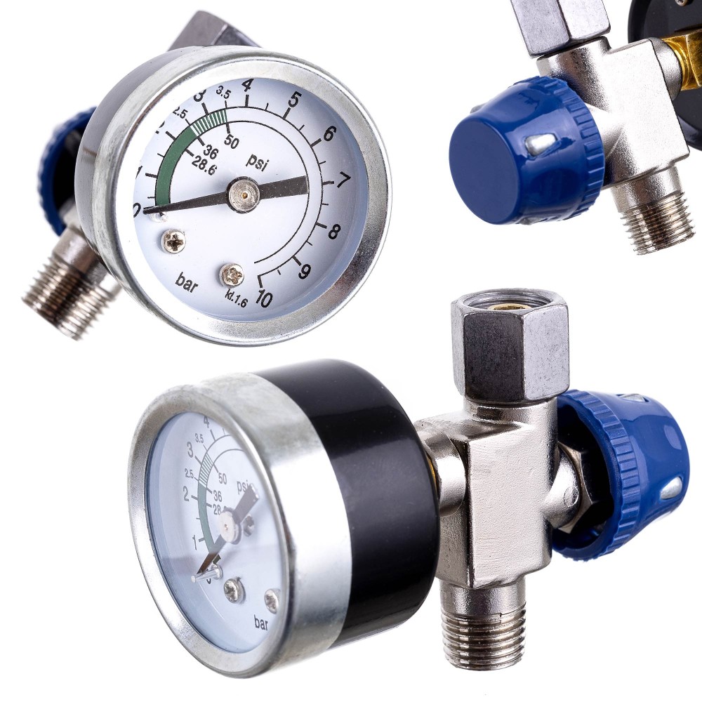 Air pressure reducer for MINI 1/4 paint pistol