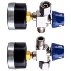 Riduttore per la pressione dell'aria per la pistola di vernice mini 1/4