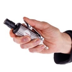 Kovová pneumatická bruska Jednoduchý krátký hřídel 6mm 25000RPM