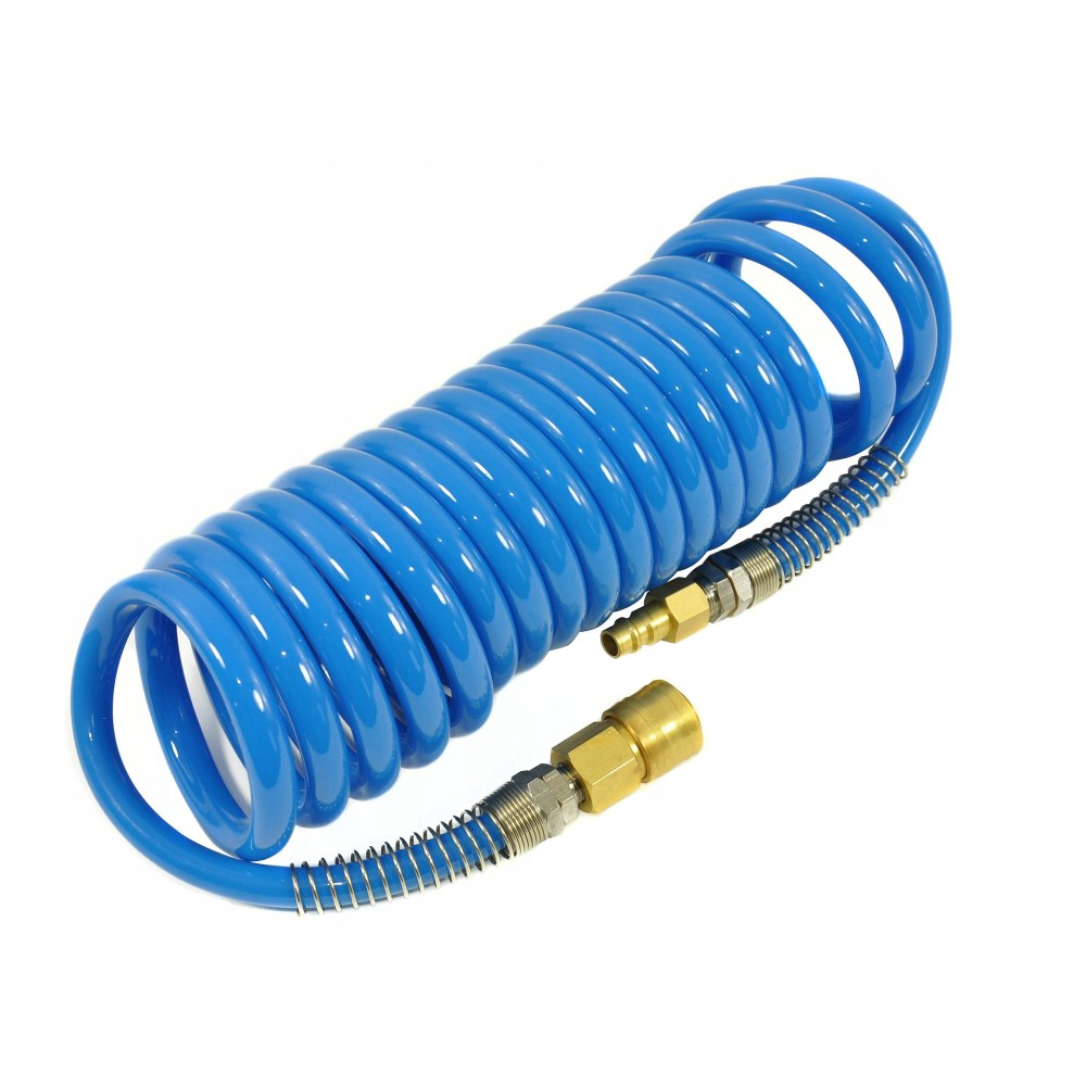 Tuyau en spirale pour le compresseur 8x12 5M Coupleur rapide Coupleur rapide