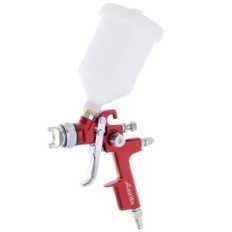 Red Aurita HVLP värvi relv 1.7mm AB-17 tank 600ml