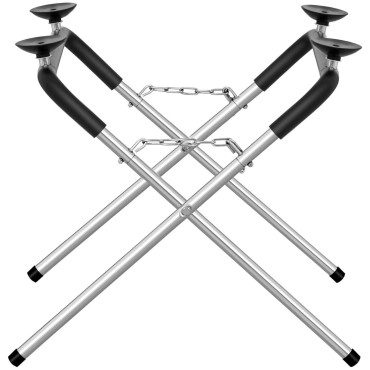 Rack para montar ventanas de automóviles. Mangas con 4 ventosas de hasta 300 kg