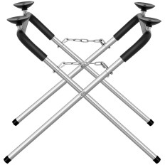 Rack för montering av bilfönster. Sleeving med 4 sugkoppar upp till 300 kg