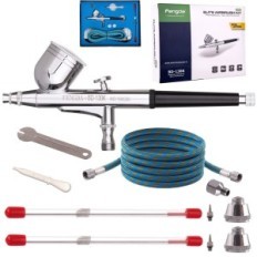 Set de aerósógrafos Fengda BD-130K Boquillas 02 03 05 mm