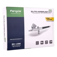 Set aerografo Fengda BD-130K Ugelli 02 03 05 mm