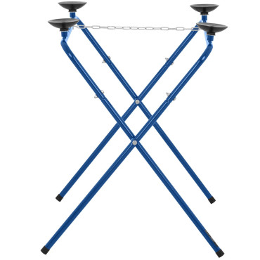 Rack za montažo avtomobilskih oken. Spanje s 4 sesalnimi skodelici do 150 kg