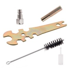 Auarita HVLP 2x pistole pistole 1,4 1,7 mm pro reduktoru malování