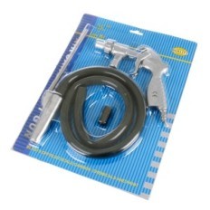 Sandblästringspistol 2x pneumatisk munstyckskompressor