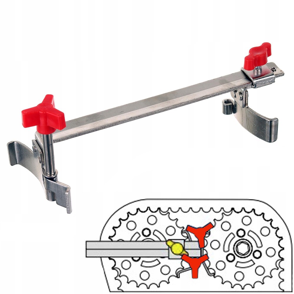 Timing lock. Universal camshafts