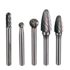 Tagliatori di fresatura metallici Set 8pcs 6mm Set di saldatura Set di saldatura