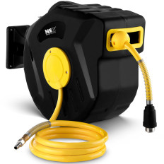 Snake Pneumatic pneumatic cable on automatic reel. 18 bar 15 m + 1.5 m