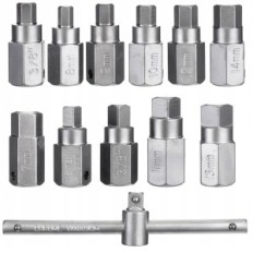 Touches de clé pour Corks Oil Cork 12 el. Sockets pour toutes les marques