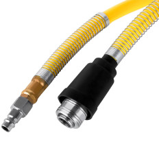 Snake Pneumatische pneumatische kabel op automatische haspel. 18 bar 15 m + 1,5 m
