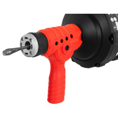Déboucheur électrique à spirale pour débouchage de canalisations, 240 W, longueur 7,5 m, diamètre 15 mm.