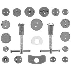 Ensemble de presse pour pistons de freins à disque 21 pièces.