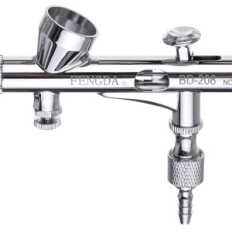 Täpne Aerograf Fengda kahekordne tegevus BD-208 0,2 mm 3 kohandusi