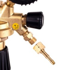 Argono CO2 reduktorius MIG MAG TIG vožtuvo mišinys