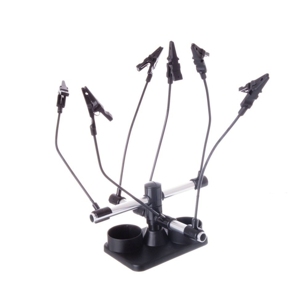 Modellezés szobortartó Aerographic Festés kagylók 6x Holder